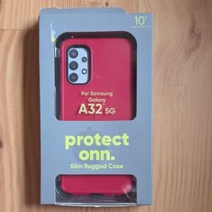 On Running Red Slim Rugged Case for Samsung A32 5G